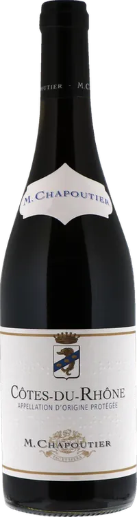 M CHAPOUTIER CÔTES DU RHONE ROUGE 14,5% – produktbillede