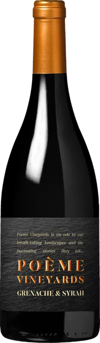 POEME VINEYARDS GRENACHE SYRAH FRA – produktbillede