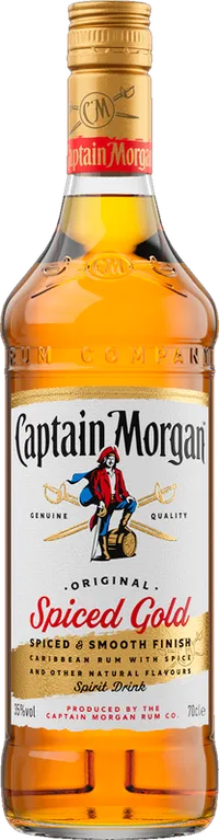 CAPTAIN MORGAN SPICED 70 CL 35% – produktbillede