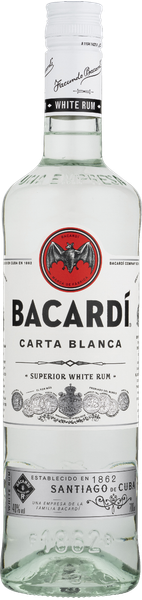 BACARDI HVID 70 CL 37,5%