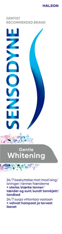 SENSODYNE TANDPASTA GENTLE WHITEN – produktbillede