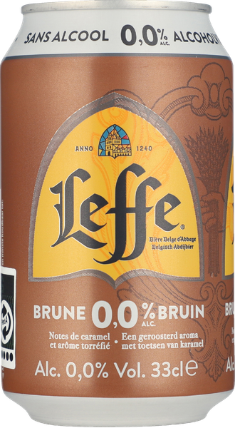LEFFE BRUNE 33 CL DS 0.0%
