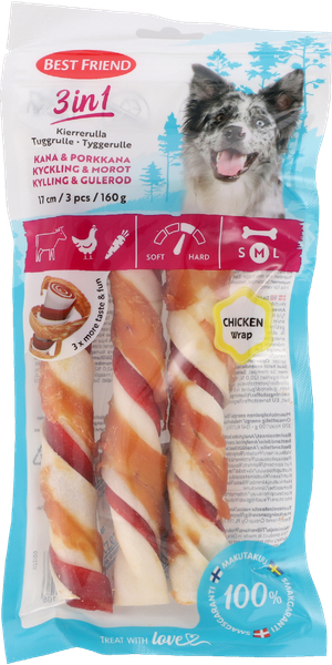 BF 3IN1 RULLE KYLLING 160 G