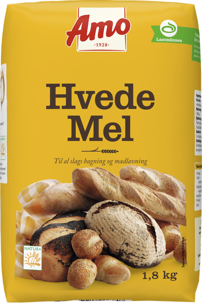 AMO HVEDEMEL 1,8 KG – produktbillede