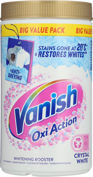 VANISH WHITE LAUNDRY BOOSTER POWDE