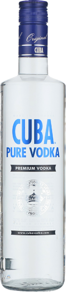 CUBA PURE VODKA 70 CL 37,5%