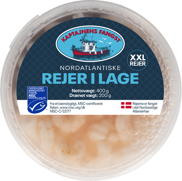 KAPTAJNENS FANGST REJER I LAGE 400/200 G