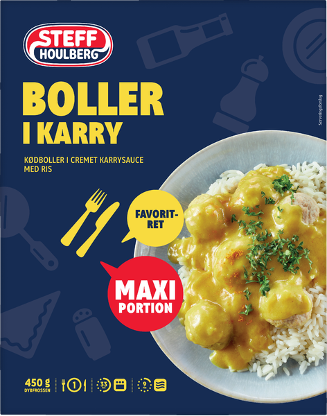 STEFF HOULBERG MAXI BOLLER I KARRY 450 G