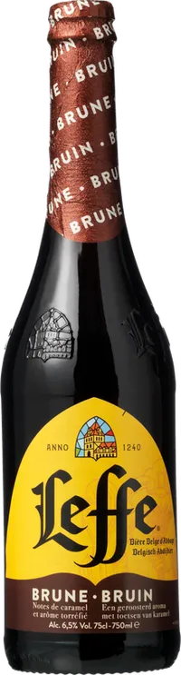 LEFFE BRUNE 75 CL FL 6,5% – produktbillede