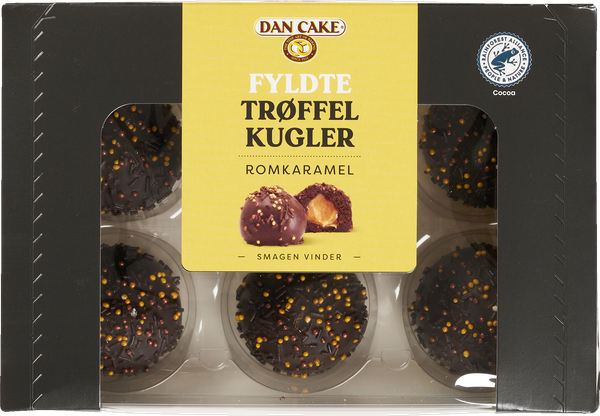 DAN CAKE FYLDTE TRØFFEL KUGLER 210 G