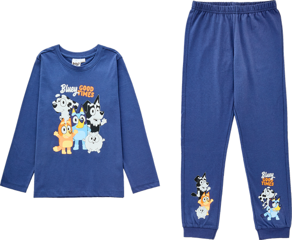 BLUEY DR PYJAMAS BLÅ 86/92-122/128