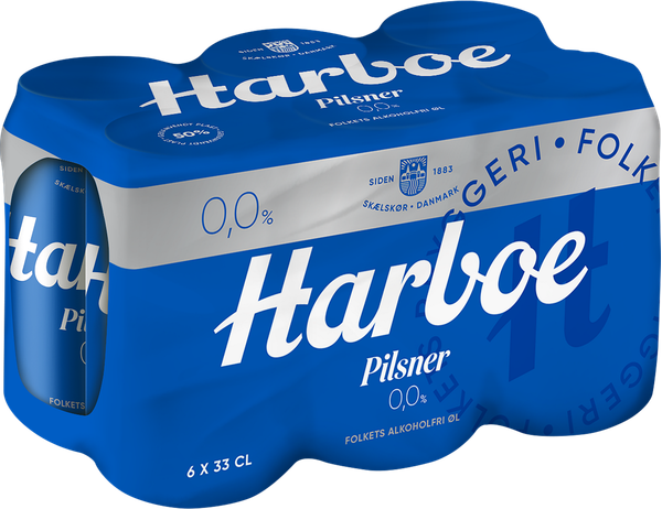 HARBOE PILSNER 6X33 CL DS 0%