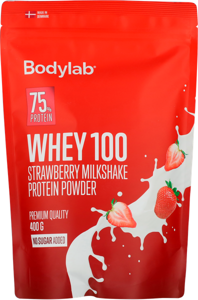WHEY100 STRAWBERRY MILKSHAKE 400 G