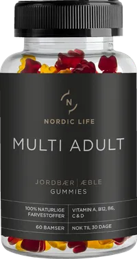 NORDIC LIFE MULTIVITAMIN VOKSEN – produktbillede