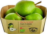 ØKO FEJØ PÆRER 500 G/BAKKE – produktbillede