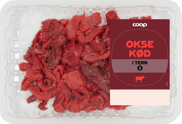 COOP OKSEKØD I TERN 300 G – produktbillede
