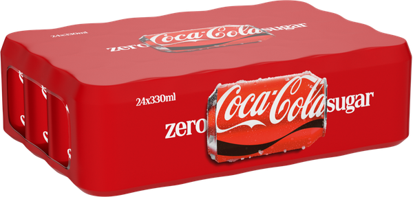 COCA-COLA ZERO CAN 24 X 33 CL
