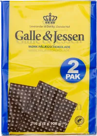 G&J PÅLÆG MØRK 2-PK G & J – produktbillede