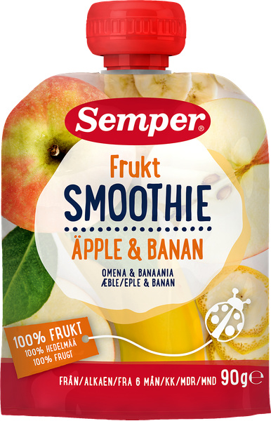 SEMPER SMOOTHIE FRUGT 6 MDR – produktbillede