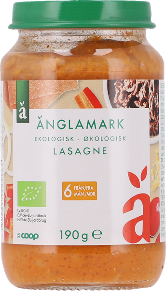ØKO ÄNGLAMARK LASAGNE 6 MDR