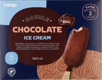 COOP DOUBLE CHOCOLATE ISPIND 4 X – produktbillede