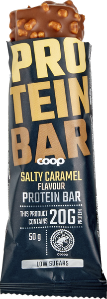 COOP PROTEINBAR SALTY CARAMEL 50 G