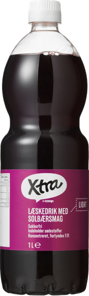 XTRA SOLBÆR DRIK LIGHT 1 L / – produktbillede