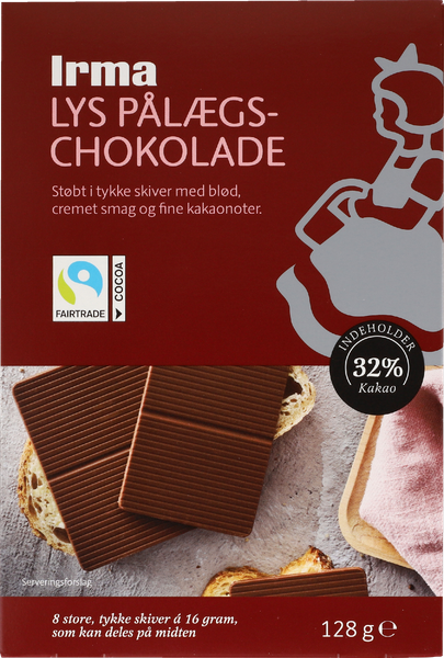 IRMA PÅLÆGSCHOKOLADE LYS – produktbillede