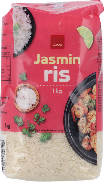 COOP JASMINRIS 1 KG – produktbillede