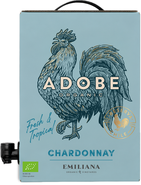 ØKO ADOBE CHARDONNAY BIB CHILE 3 L 14%