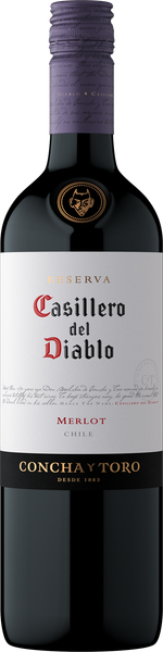 CASILLERO DIABLO MERLOT CL 75 CL 13,5%