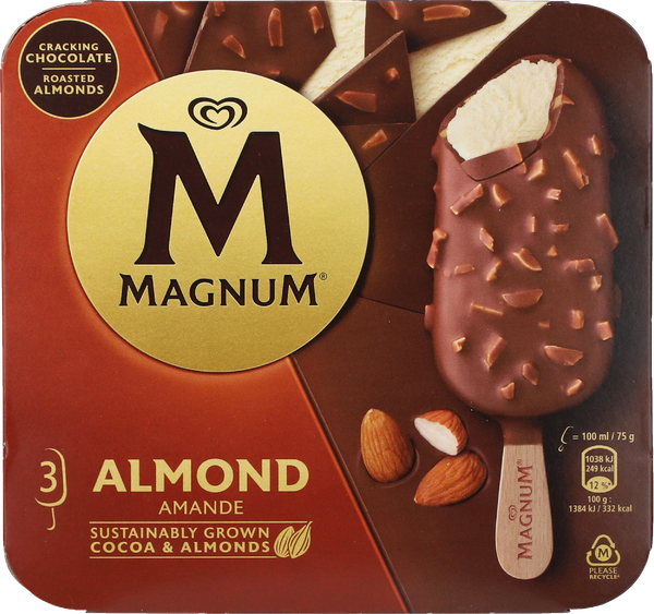 MAGNUM ALMOND 3 X