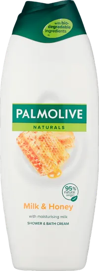 PALMOLIVE SHOWER GEL NAT. MILK&HO – produktbillede