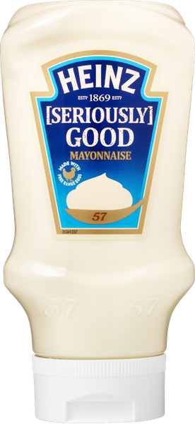 HEINZ MAYONNAISE TOP DOWN