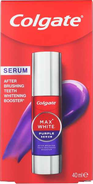 COLGATE MAX WHITE PURPLE SERUM
