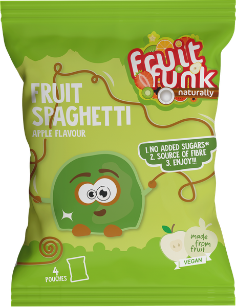 FRUITFUNK ÆBLE SPAGHETTI 80 G