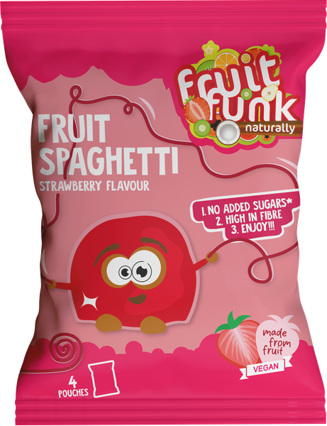 FRUITFUNK JORDBÆR SPAGHETTI 80 G