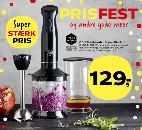 OBH Stavblender Super Mix Pro