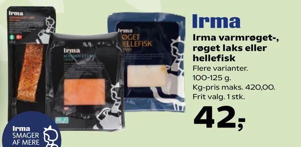 IRMA RØGET HELLEFISK
