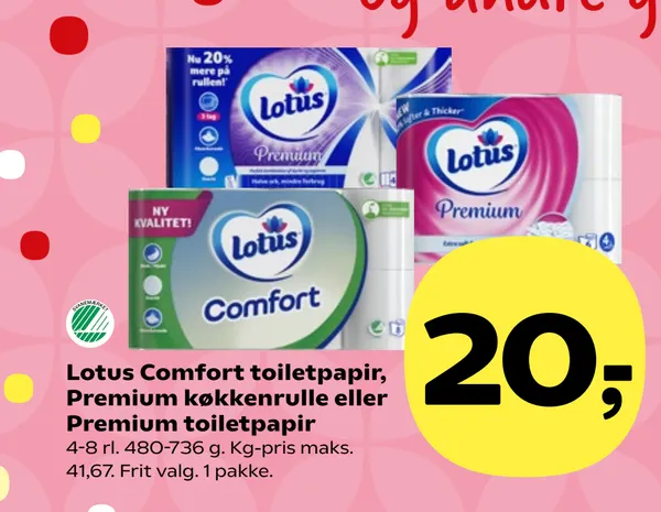 Lotus Comfort Toilet 8Rl