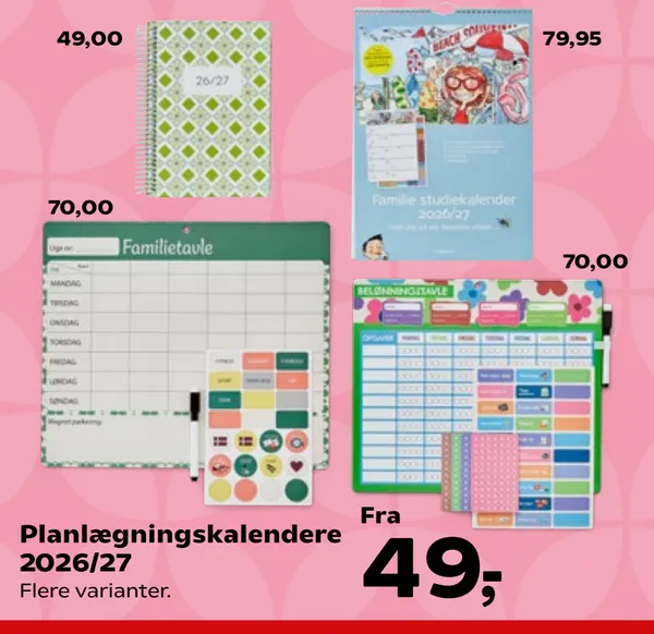 Planlægningskalendere 2026/27
