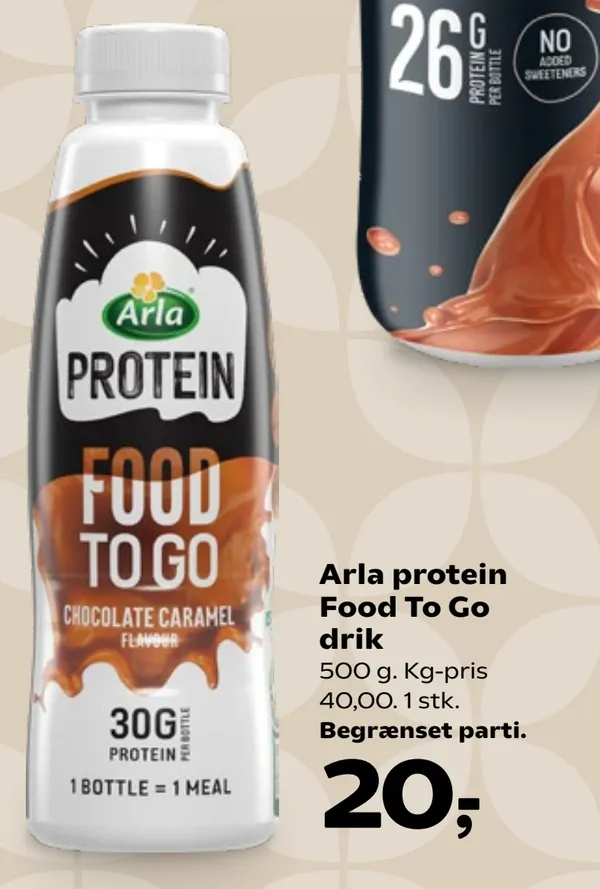 Protein Food To Go Cho/Car