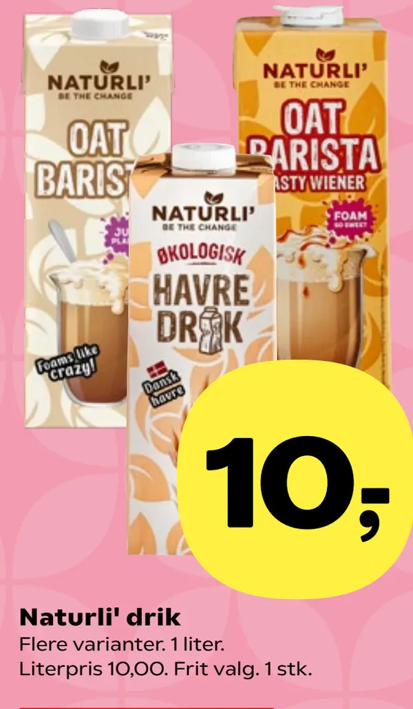 Naturli Oat Barista Caram