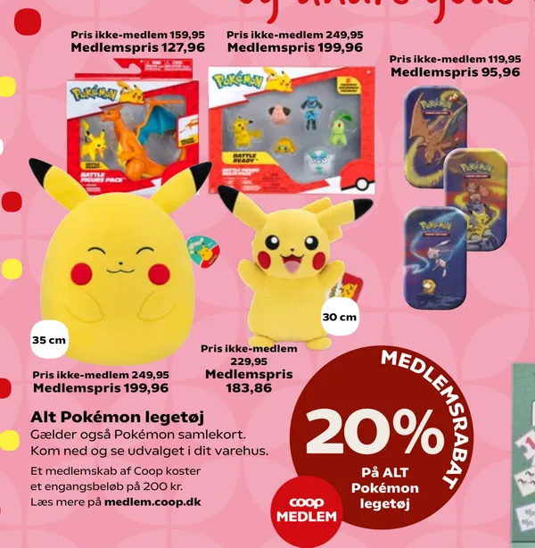 Alt Pokémon legetøj